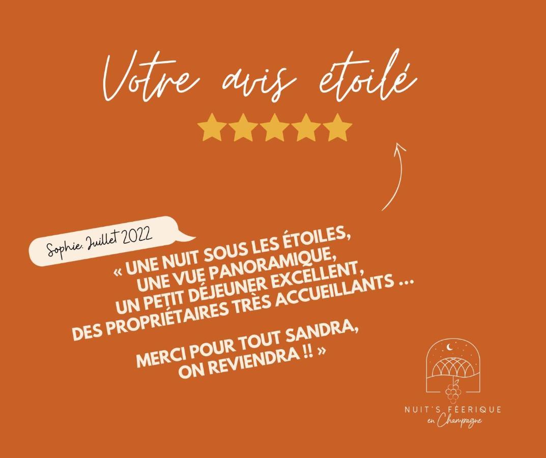 Nuit'S Feerique En Champagne Villa Meurville Eksteriør bilde